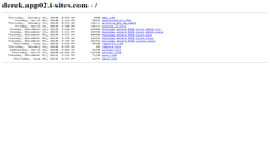 Desktop Screenshot of derek.app02.i-sites.com